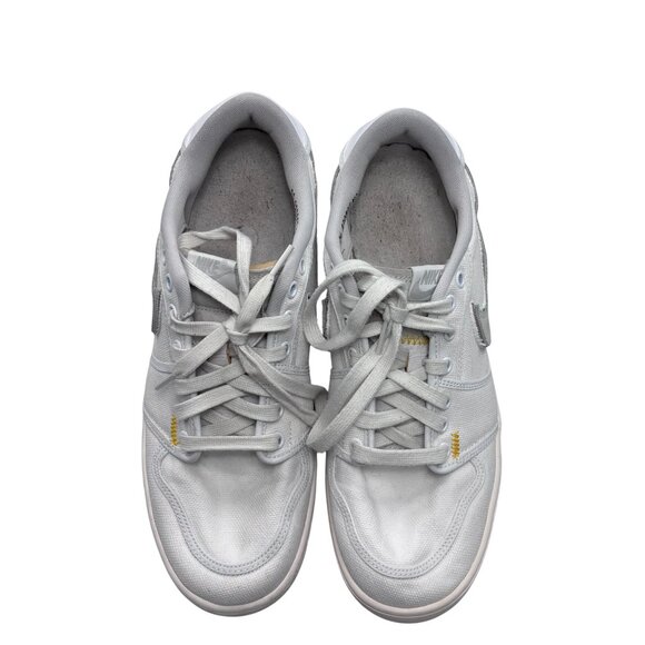 Nike Jordan 1 Retro AJKO Low SP Union White Canvas Sneakers - Picture 3 of 16